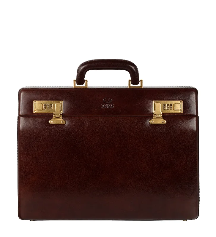 Briefcases with built-in charging portsWomen's Leather Attaché Case Briefcase - Vendetta Briefcases with built-in charging portsWomen's Leather Attaché Case Briefcase - Vendetta