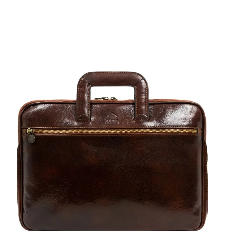 Foldable briefcases for easy storageWomens Leather Briefcase Laptop Bag - Brave New World Foldable briefcases for easy storageWomens Leather Briefcase Laptop Bag - Brave New World