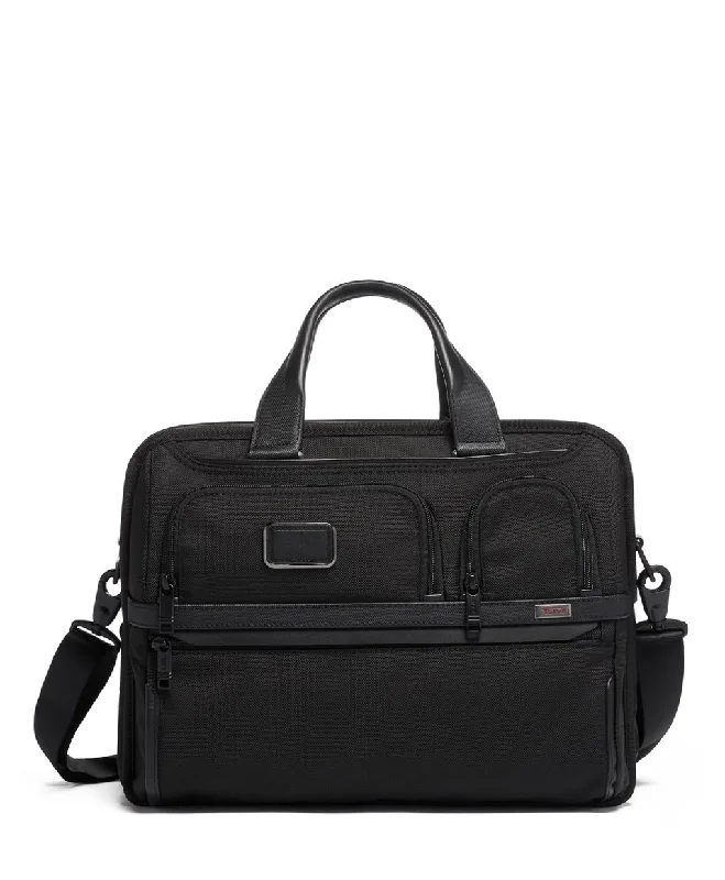 Stylish briefcases for modern professionalsAlpha Expandable Organizer Laptop Brief-black Stylish briefcases for modern professionalsAlpha Expandable Organizer Laptop Brief-black