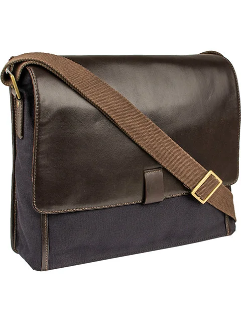 Top-rated briefcases with anti-theft featuresBerkeley Leather/Canvas Workbag