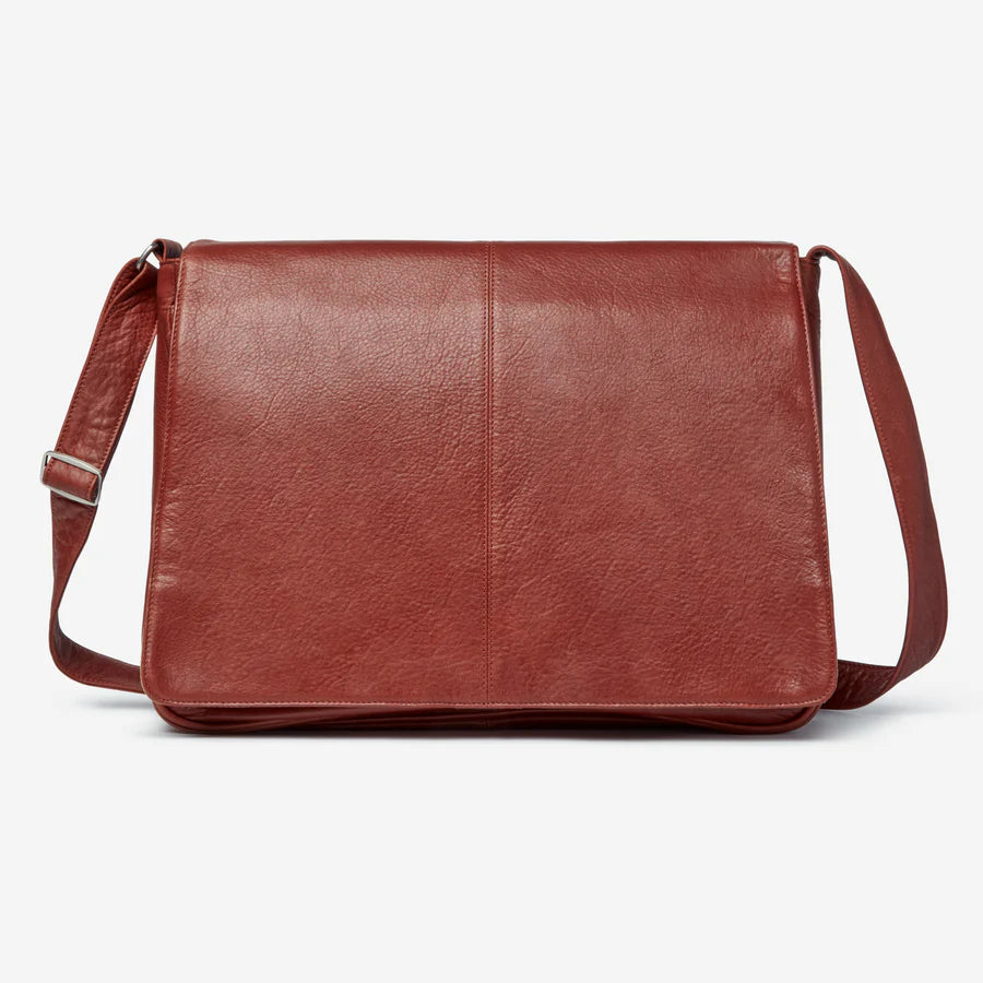 Luxury briefcases for women in the workplaceCashmere Leather Messenger Bag