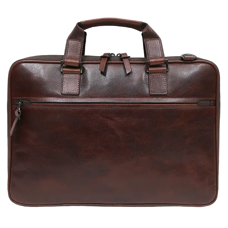 Professional leather briefcases for menGarth Coated Zipper Slim Leather Laptop Briefcase - 2024 update Professional leather briefcases for menGarth Coated Zipper Slim Leather Laptop Briefcase - 2024 update